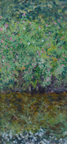 DAMARIS LYSAGHT - Invasive Alien Species - Himalayan Balsam - oil on panel - 30 x 15 cm - €525