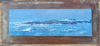 DAMARIS LYSAGHT - Stormy Seas- oil on door panel - 9 x 29 cm - €335