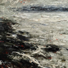 DONAGH CAREY ~ Wind and Tide - oil on board - 15 x 15 cm - €265