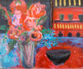 ETAIN HICKEY - The Potter's Kitchen - acrylic on board - 42 x 50 cm - €360
