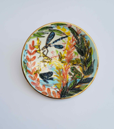 ETAIN HICKEY - Frog & Budragonfly- ceramic 17 x 16 cm - €138