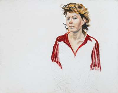 Birgitta Säflund - Kym (unfinished) - oil on canvas - NFS 