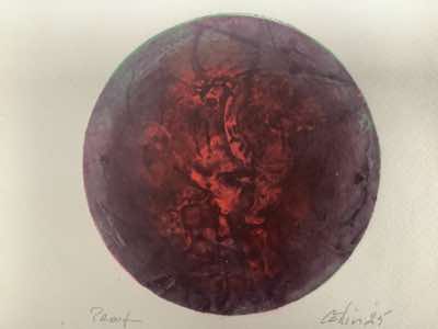 Coilin Murray - Canto 2 - Collograph  - 27 x 27 cm - €325