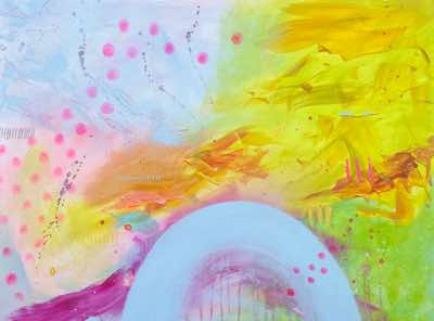 Helen O'Keeffe - Listen to the Land speak - oil on board - 60 x 80 cm - €1300