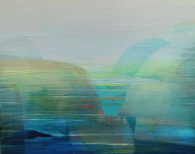 Siobhan O'Leary - Cnoc Bui  - acrylic on canvas - 65 x 50 cm - €780