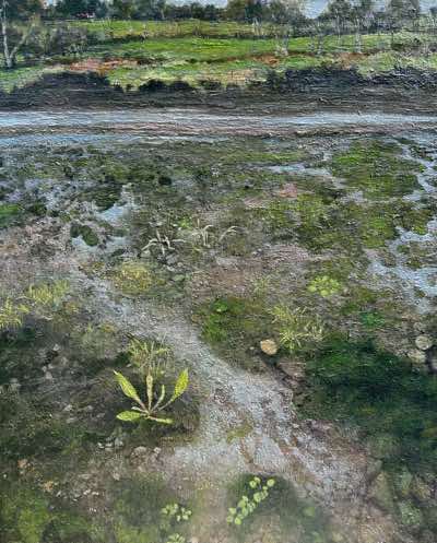 Janet Murran - A Saturated Scene - acrylic on board - 75 x 60 cm - €2500