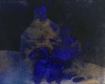 Johanna Connor - Silent Night - mixed media on canvas - 25 x 20 cm - €360