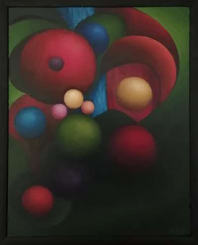Kym Leahy - Hydrophobic -Acrylic on Board -20x25cm - €550