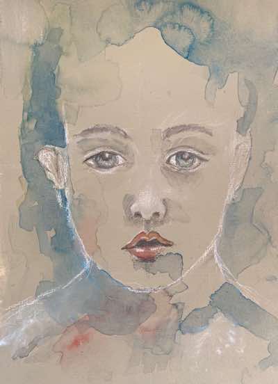 Mary Galvin - The Daydreamer -  29 x 229 cm - €275 - SOLD