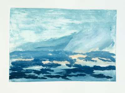 Petrina Shortt - Dusk - carborundum print 43 x 52 cm €250