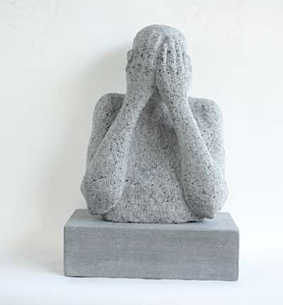 Sonia Caldwell - Can't Face it - 25x 20 x 30 cm - €2200
