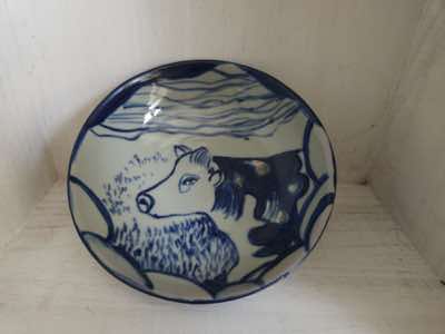 Siobahn O'Leary - Joe's Cow - ceramic - 16 cm diameter - €120