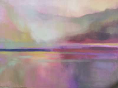 Fiona Walsh - Soft Evening - oil on canvas - 75 x 100 cm - €1100