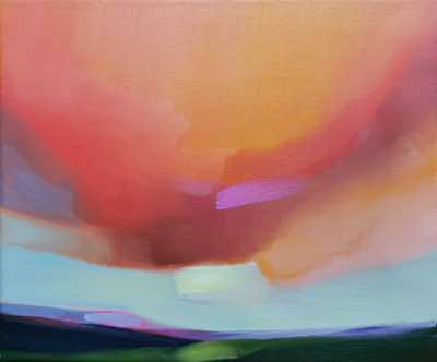 Fiona Walsh - The Light of my distance - oil on canvas - 20 x 30 cm - €450
