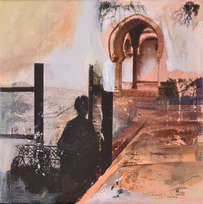Dick Richards - Balcon de los suenos 6 - 20 x 20 cm - €105