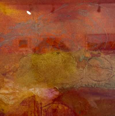 Donna McNamara - Vista I - mixed media monotype - 1/1 - 38x38 cm - €450