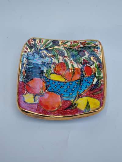 Etain Hickey - Still life Oranges & Lemons - 17 x 17 cm - €220 - SOLD