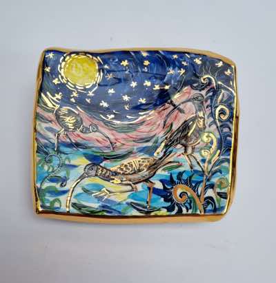 Etain Hickey - Nightfeeders - ceramic - 16 x 18 cm - €200