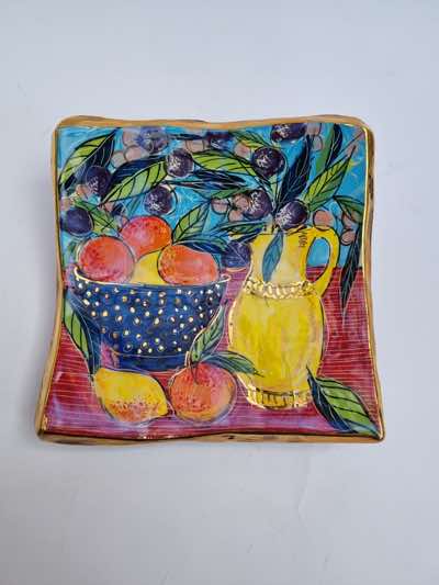 Etain Hickey - Yellow Jug - 18 x 18 cm - €230 - SOLD