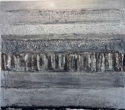 Ian Humphreys - Knowledge - oil on canvas - 92 x 1072 cm - €7000