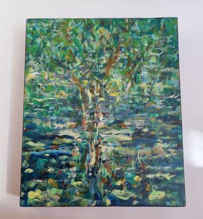 Jim Turner - Waterglade Gengarriff - 31 x 26 cm - €350