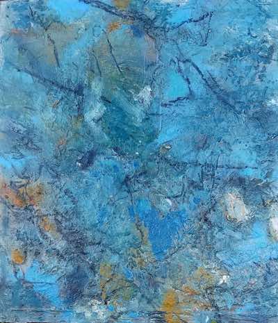 Tom Weld - Flood - oil on board - 32 x 28 cm - €210