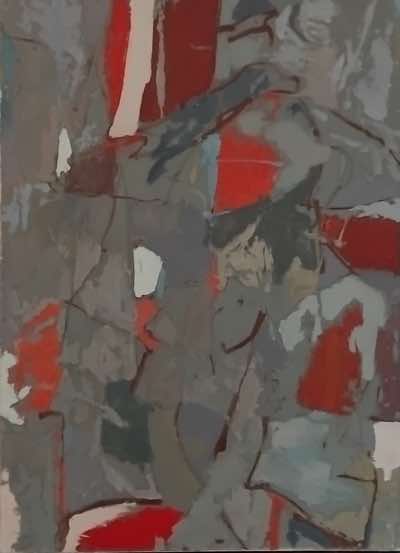 Tom Weld - Fragments - oil on canvas - 88 x 64 cm - €600