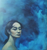 FIONA WALSH - "I am that" through every storm - oil on canvas - 40 x 50 cm - €500