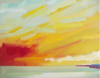 FIONA WALSH ~  Morning Meditation - Mizen I - oil on canvas - 25.5 x 30.5 cm - SOLD