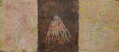 GANA ROBERTS - Palimpsest Pages 1 - oil, cold wax & mixed media - 28 x 46 cm - €180