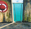 HELEN O'KEEFFE ~ Colla Pier - oil on canvas - 49 x 51 cm - €800 - SOLD