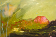 HELEN O'KEEFFE - Island Home V - oil on canvas - 50 x 70 cm - €850