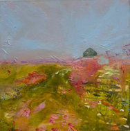 HELEN O'KEEFFE - Island RuinV - oil on canvas - 20 x 20 cm - €TBA