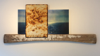 JOHNNY BUGLER - Seascape III - mixed media - 90 x 210 cm - €1200