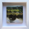 JANET MURRAN - River Time III - acrylic on board - 23 x 23 cm - €300