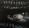 JANET MURRAN ~ Mid Waters VII - mixed media - 33.5 x 33.5 cm - €225