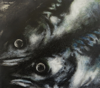 JANET MURRAN ~ Mid Waters X - mixed media - 38 x 40.5 cm - €245
