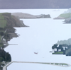 JOHN KELLY - Castlehaven Dark Skies - oil on canvas - 122 x 122 cm - €25000