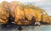 KEITH PAYNE ~ Basking off Goat Islandacrylic on canvas73 x 120 cm