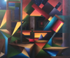 KYM LEAHY - What Lies beneath the Evening Sky - acrylic on canvas - 50 x 60 cm - €1350