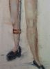 LESLEY COX - Summer Dance - oil on canvas paper - 46 x 35 cm - €300