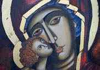 LYNDA MILLER Madonna & Child - egg tempera on wood - 33 x 28 cm - €600