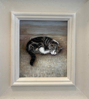 MARY E CARTER - The Doormat - oil on board - €325