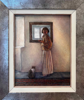 MARY E CARTER - The Necklace - oil on board - €650