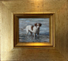 MARY E CARTER - The Shadow Dog - oil on board - €295