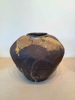 MARCUS O'MAHONY - Vase - salt glazed stoneware crackle slip - 22 x 21 cm - €325