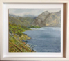 PETER WOLSTENHOLME ~ Lough Cloonaloughlin - oil on canvas on board - 30 x 35 cm - €550