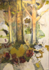 SARAH LONG - A place where thought might grow - oil and media on canvas - 140 x 100 cm - €980