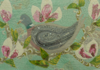 SUKEY SINDALL - Pidgeon in the Magnolias - textile 43 x 51 cm - €300