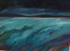 TERRY SEARLE ~ Night Estuary -  acrylic on canvas - 31 x 41 cm - €350